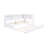 Twin Size Daybed with Trundle, Storage Cabinets and USB Ports-838039009