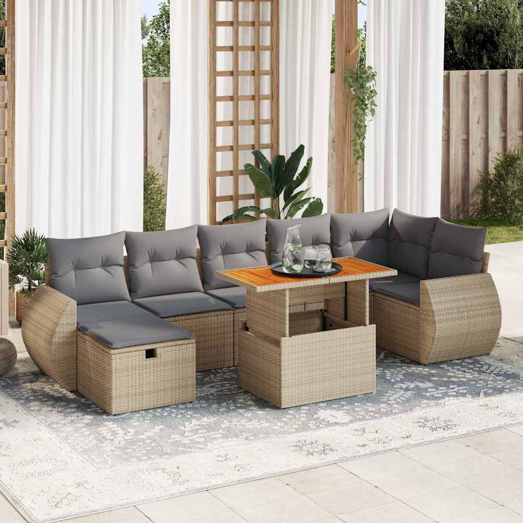 Gartensofa Anqi mit Kissen