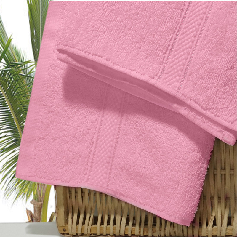 Dezyre Supper Soft Hand Towel, Pink