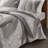3 PCS Full/Queen Botanical Cotton Comforter Set Gray