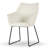Roughton 19.75'' H Upholstered Metal Armchair-358320290