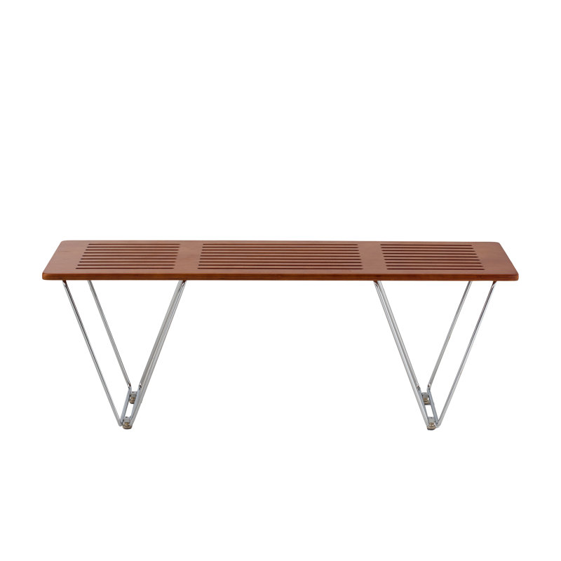 Banc Fuji, brun / argent