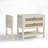 Boho Large Rattan Nightstands With 2 Drawers & 1 Shelf -653891384-658369053