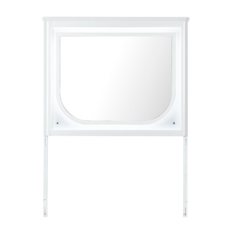 BRENDA GREY MIRROR WITH LED