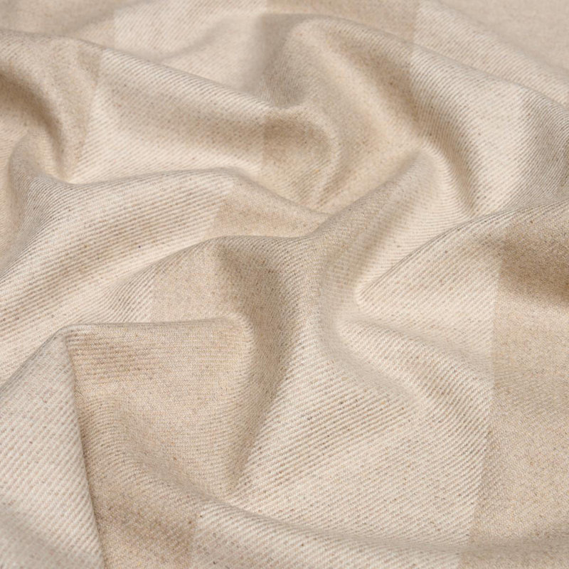 Hemlock Stripe Fabric, White