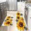 Ensemble de 2 tapis de cuisine Sunflower