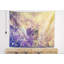 Tapisserie papillon et fleurs en polyester avec accessoires suspendus inclus-28489762