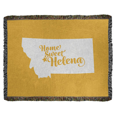 Hand Woven Throw Blanket