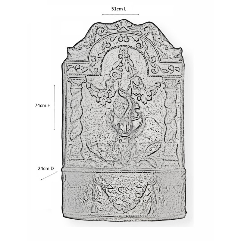 Hernadez Handcrafted Indoor Outdoor Fountain