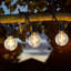 98ft Led Outdoor String Lights, Plug-In Waterproof Patio Lights With 50 Shatterproof Bulbs, Warm White Outdoor Hanging Light Decor For Backyard Deck Garden Bistro Porch Party