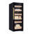 Afidano 1200 Count Cigar Humidor Cabinet Exterior in Steel, Temperature and Humidity Control with Touch Panel