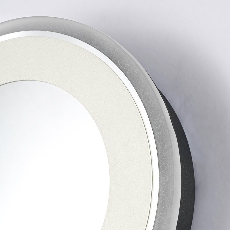 1-Light Modern Round LED Wall Sconce