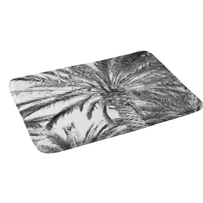 Tapis pour salle de bain avec palmier lisa argyropoulos san diego
