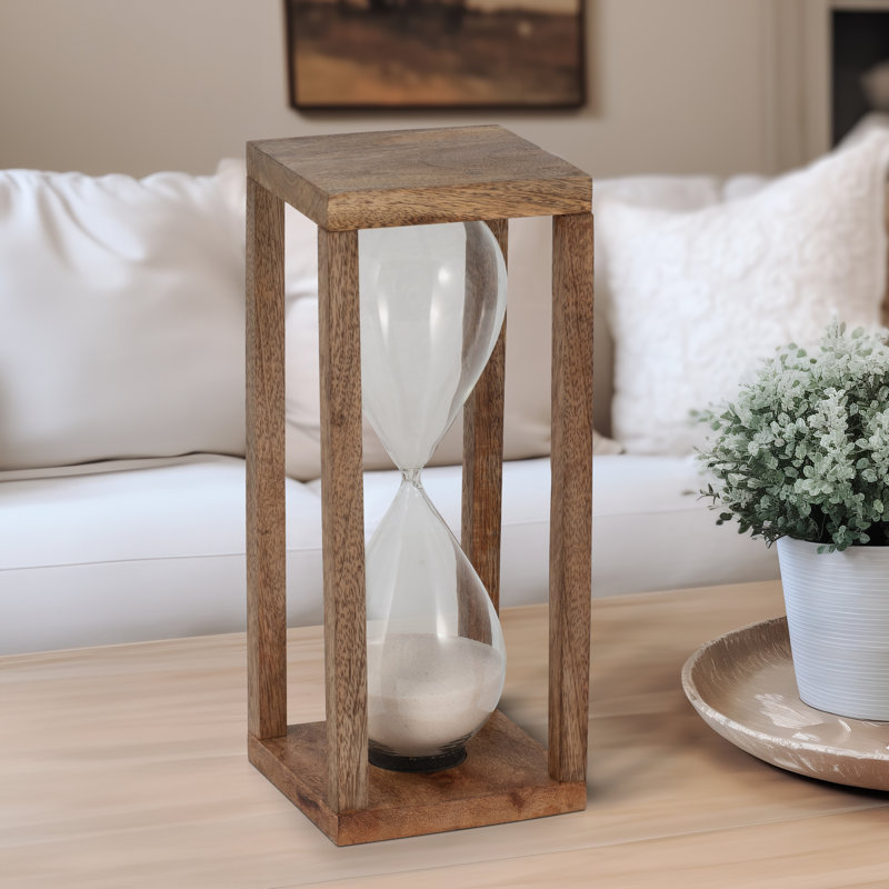 Minuterie en bois Lona Peak® 12 po Tona, brun
