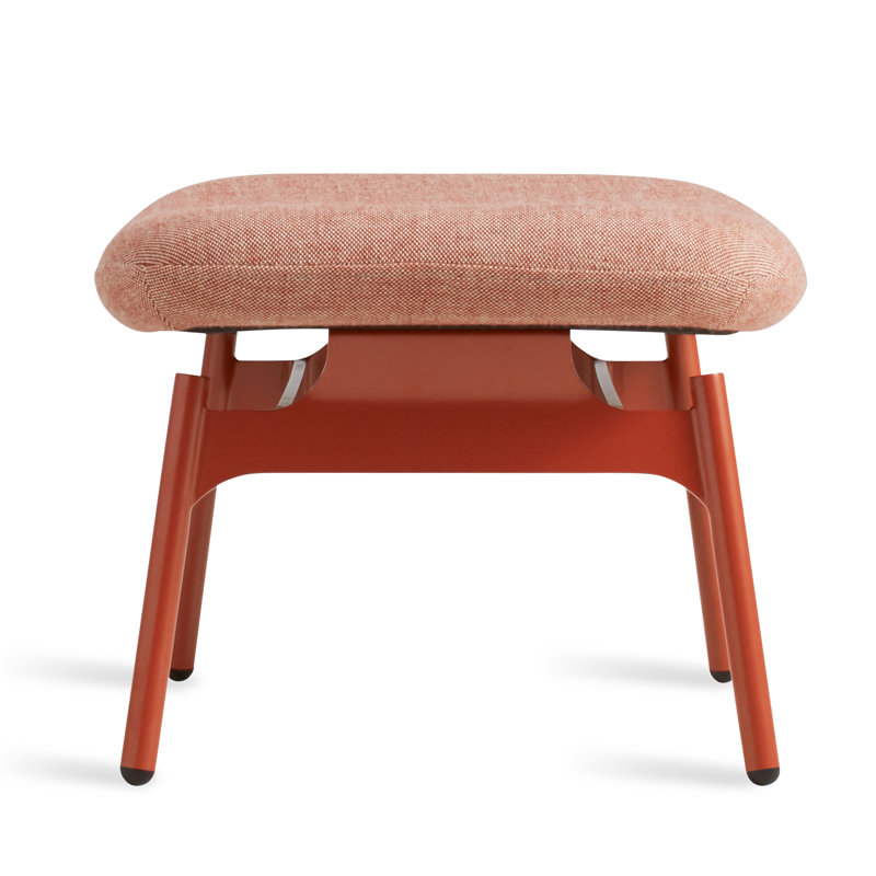 Field Ottoman, Edwards Tomato Crossweave