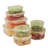 Wayfair Basics® Binegar 8 Container Food Storage Container Set