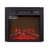 Electric Fireplace Insert 18" 1400W 120V ,Equipped With Remote Control, Ultra Thin Heater With Log Set & Realistic Flame