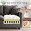 Canapé 52 po avec coussins et repose-pieds en chenille 52 po-132896304-132896306