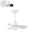 Ventilateur de plafond à DEL à intensité variable 22 po Albini-1479792222-1479792551