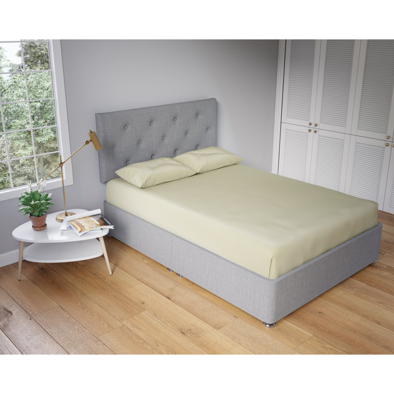 Milja Polycotton Housewife Pillowcase Pair, Cream