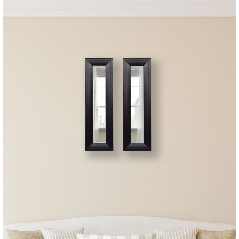 Ensemble de miroirs 4 pièces N Miami, H 25,75 po x l 9,75 po