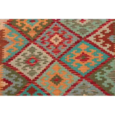 Southwestern Wool Hand Woven 160cm X 258cm Area Rug