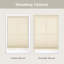 Store alvéolaire semi-transparent 1,5 po Alekxa EcoHome-627169587-598726943