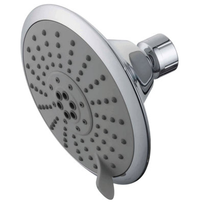 Kingston Brass Shower Scape 5-Inch Round 5-Function ABS Shower Head
