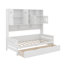 Lit de jour simple en bois avec tiroirs-984607150