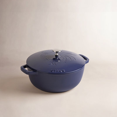 Staub Enameled Cast Iron Rooster Dutch Oven