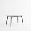 Grande table rectangulaire avec base en métal solide-1589597056