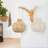 Anniek Rattan Swing Armed Sconce
