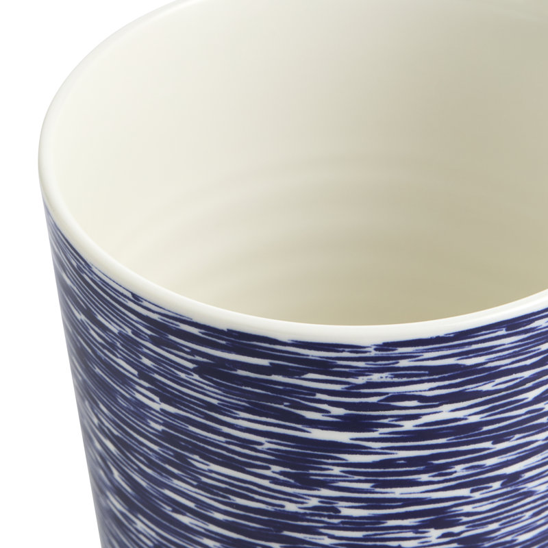 Royal Doulton 1815 Pacific Small Planter 5.75 x 6in Blue