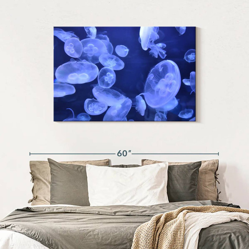 Sea Jellies, 30" H x 45" W