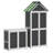 Andrees 3 ft. W x 2 ft. D Wooden Overlap Apex Garden Shed-722158199