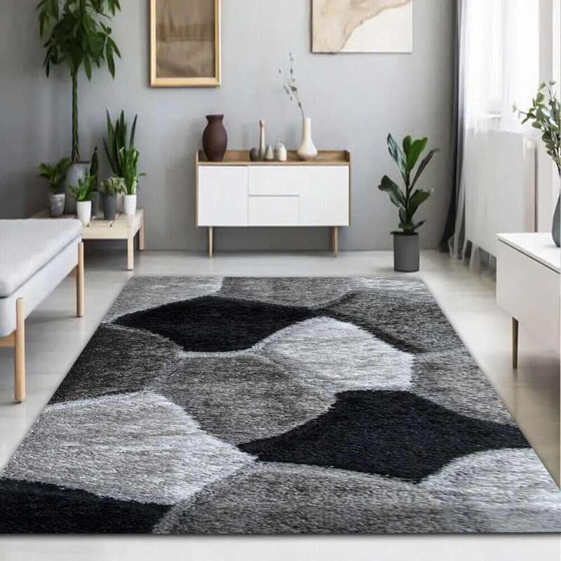 Beln Geometric Area Rug, Rectangle 200 x 290cm
