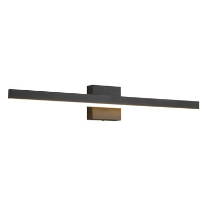 31.5" Black LED Wall Sconce - Dimmable & Easy To Install, Ideal For Modern Home Decor