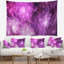 Tapisserie abstraite en polyèdre rotatif rose-28495942