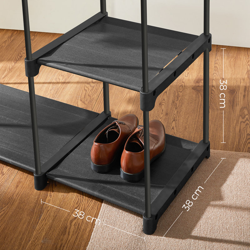 Pinero 112cm Clothing Rack, Black