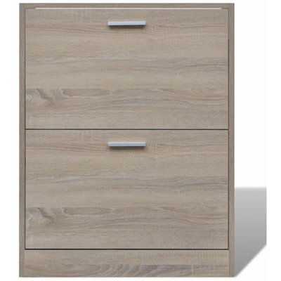 12 Pair Flip Down Shoe Storage