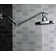 11" Solid Brass Shower Head Extension Arm With Lock Joints Adjustable Height