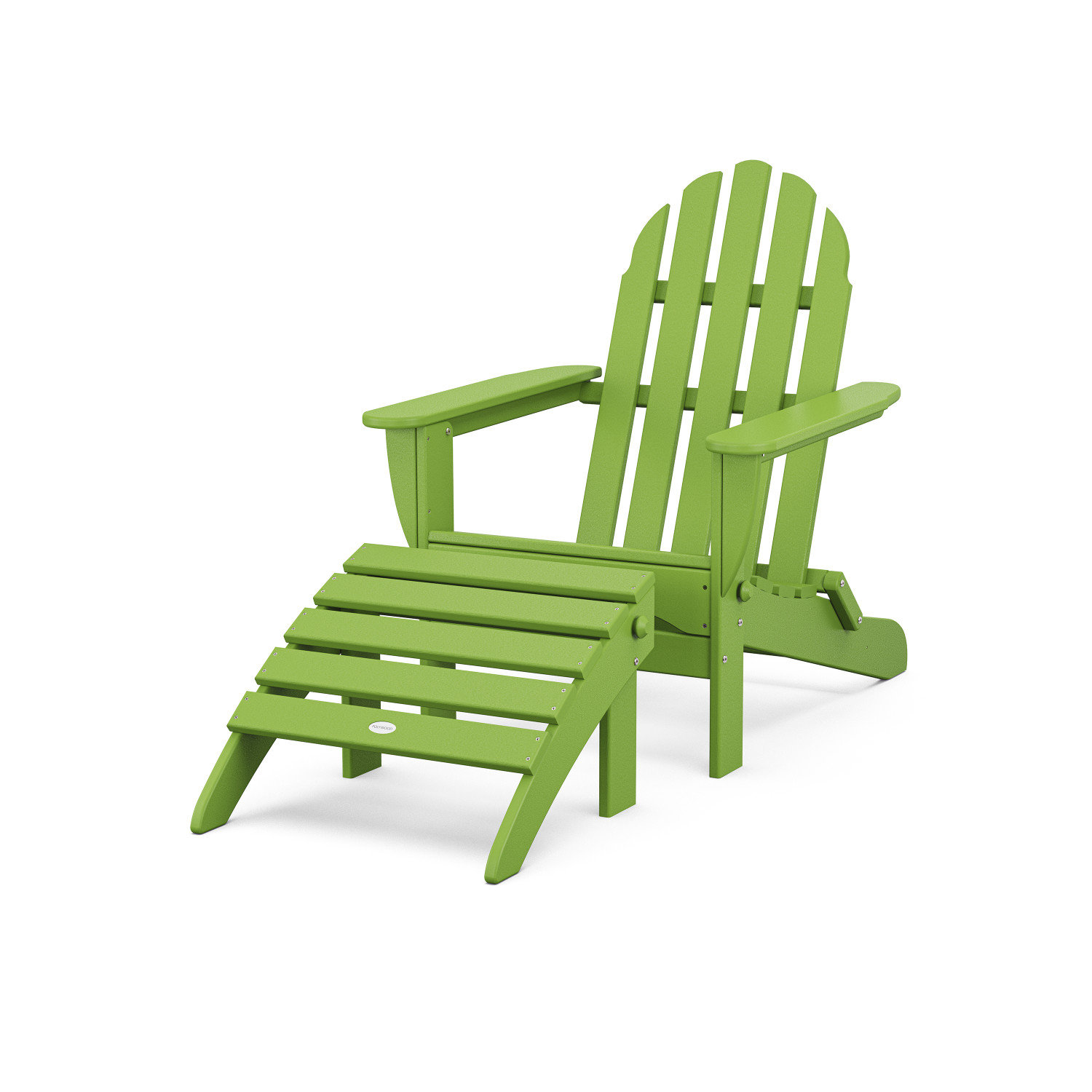 POLYWOOD® Classic Adirondack Chair, Green