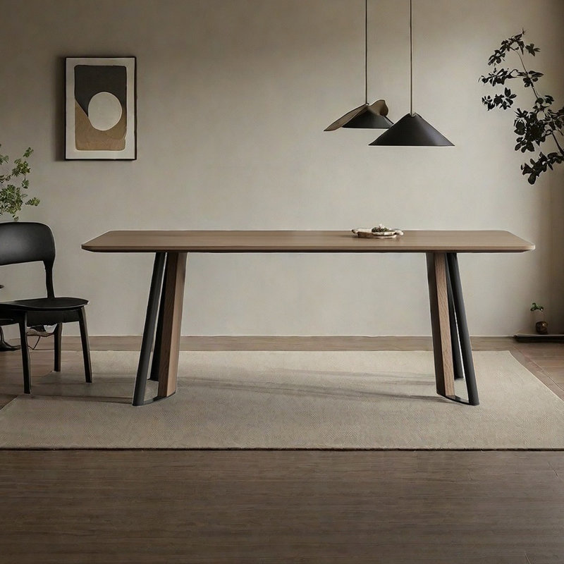 Table de salle à manger Nordic, H 29,5 po x L 78,7 po x l 35,4 po