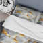 Literie en marbre doré doré et blanc opulence de luxe-509962870