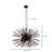 Bania 12 - Light Matte Black Pendant
