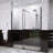 30 - 60 In.W X 72 In.H Shower Sliding Door With Stainless Steel Handle