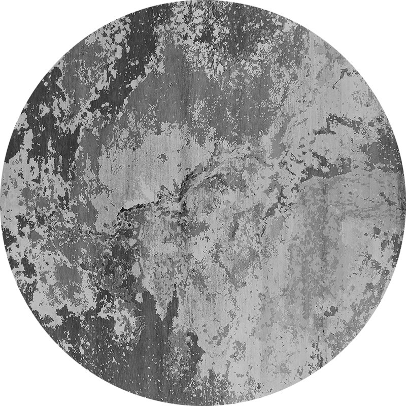 Williette Performance Abstract Indoor Rug, Round 5'