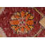 Tapis Oushak, tapis orientaux orange, tapis 4,2 x 6,2 pi, tapis rétro, tapis turc