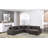 Angeliah 6 Seater Reversible Upholstered Corner Sectional-829332553