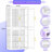 Metal Display Cabinet with Glass Doors and Shelves-1686444959
